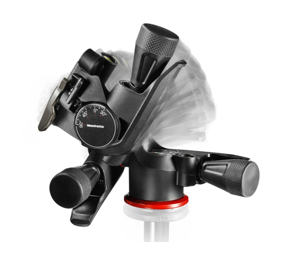 Manfrotto X-PRO GEARED 3-Way z płytką RC2 - 321367 - zdjęcie 4